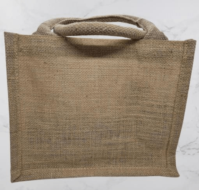 Sac Cabas en Jute Naturel Personnalisable ( petit format)