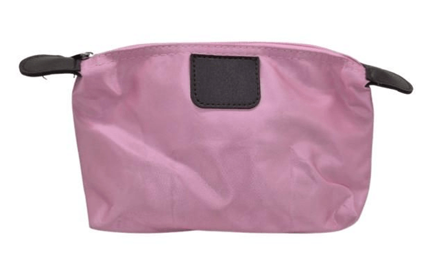 Pochette personnalisable de rangement élégante en satin et simili cuir