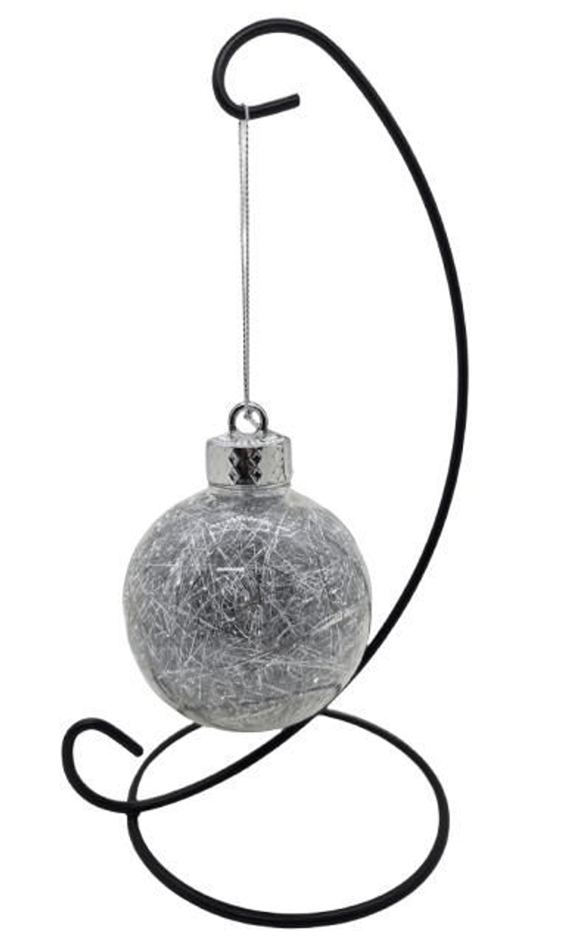  Boule de Noël cheveux d'ange à  suspendre personnalisable