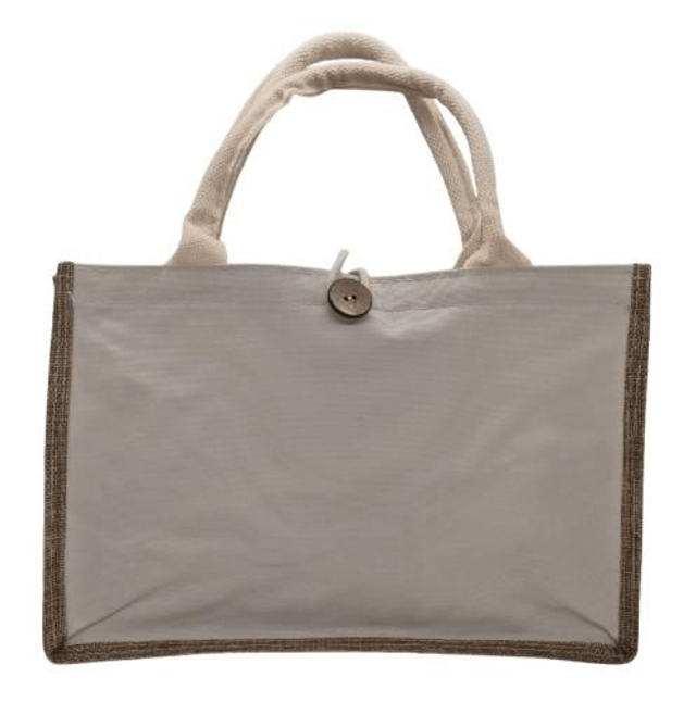 Sac Cabas Écologique en Coton et Jute Personnalisable