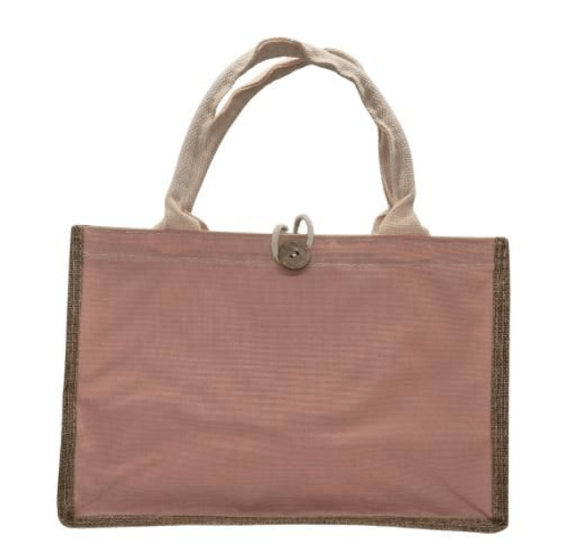 Sac Cabas Écologique en Coton et Jute Personnalisable