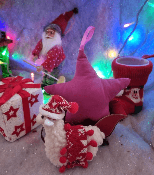 Etoile de Noël personnalisable à suspendre décorations Festives et Chaleureuses