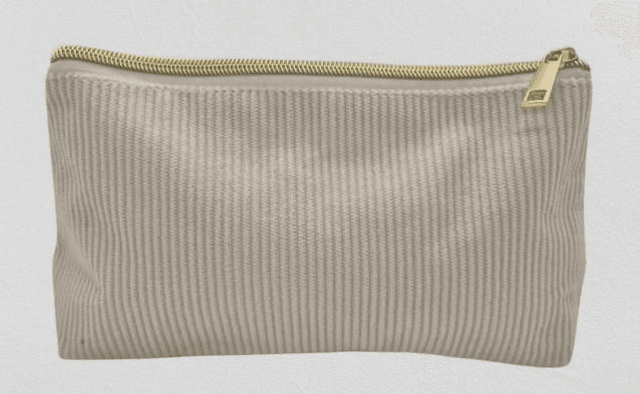 Pochette Élégante à personnaliser en Velours Côtelé Souple