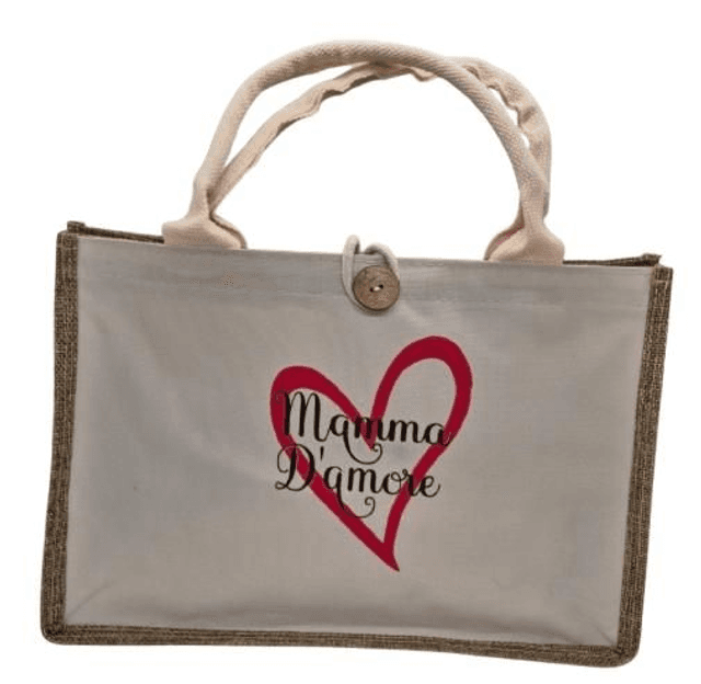 Sac Cabas Écologique en Coton et Jute Personnalisable